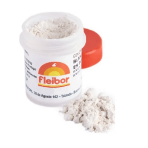 Colorante Fleibor Polvo Brillante x4g Blanco Perlado