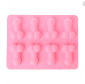 Molde Silicona Chocolatero Erótico Penes x 8