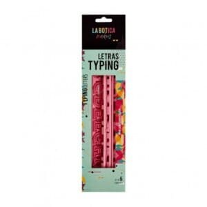 Cortante Letras y Numeros Typing (MAYUS+MIN) LA BOTICA - Imagen 2