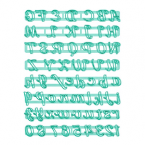 Cortante Letras y Numeros Classy (mayus+min) LA BOTICA - Imagen 3