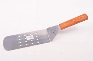 ESPATULA ANGULAR ANCHA Y LARGA RANURADA