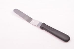 ESPATULA ACERO CURVA MANGO PLASTICO 32cm (A1306) (CS) - Imagen 2