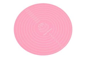 BASE SILICONA MARCADA p/AMASAR CIRCULAR 30cm (CS) - Imagen 4