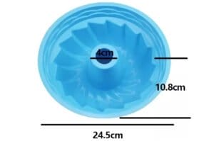 BUDINERA FLANERA SILICONA REMOLINO (CS) - Imagen 3