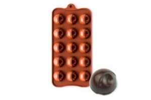 MOLDE SILICONA p/15 BOMBONES REDONDOS (CS)