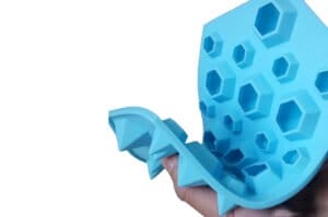 MOLDE SILICONA p/27 CUBITOS DIAMANTE - Imagen 4
