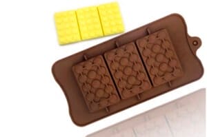 MOLDE SILICONA 3 TABLETAS CHOCOLATE t/POP IT (LIS) - Imagen 3