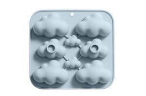MOLDE SILICONA 8 NUBES 3D (023C7) (CS)