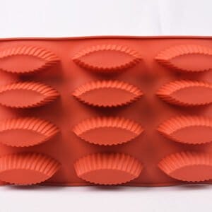 MOLDE SILICONA MARRON MOD.12 FIGURA OVAL (9114) (CSP)