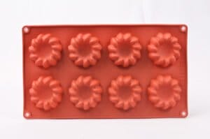 MOLDE SILICONA MARRON MOD. 8 MARGARITAS (9183) (CSP)