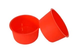 MOLDE SILICONA p/PASTEL O MOUSSE 9cm (LIS) - Imagen 2