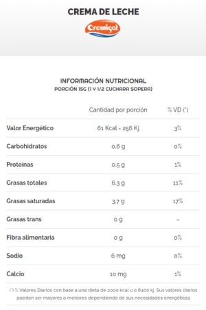 CREMA DE LECHE CREMIGAL X 10KG - Imagen 2