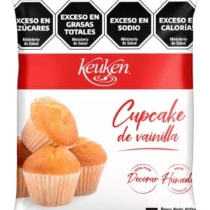 PREMEZCLA CUPCAKES VAINILLA KEUKEN X100GR (SUELTO)