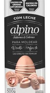 CHOCOLATE TABLETA CON LECHE ALPINO X500GR