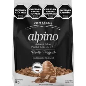 CHOCOLATE PINS CON LECHE ALPINO X1KG