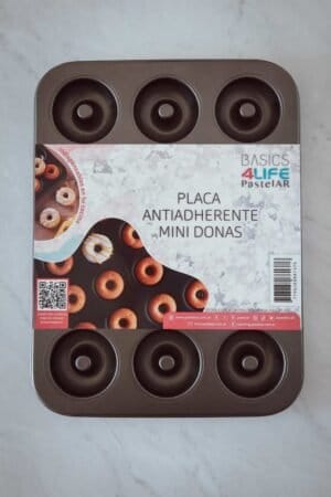 MOLDE ANTIADHERENTE B4LIFE «PASTELAR» X 12 MINI DONA - Imagen 2
