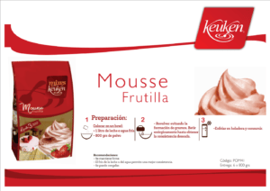 MOUSSE FRUTILLA KEUKEN X100GR (SUELTO) - Imagen 2