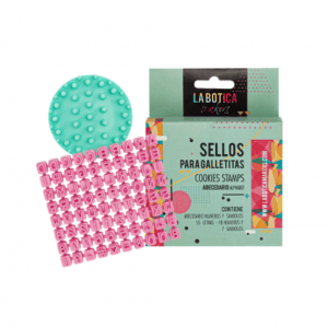 Sello Para Galletitas ABC completo, numeros y simbolos LA BOTICA - Imagen 2