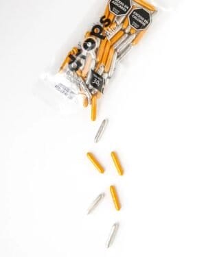 DROPS PASTELAR MIX RODS ORO Y PLATA X 30GR - Imagen 2