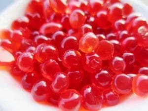 GUINDELAS ARTIFIACIALES ROJA X100GR (SUELTA)