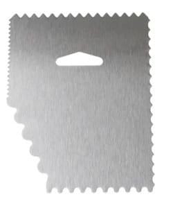 Scraper, Cornet de acero inoxidable