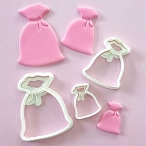 Cortantes Saco Papa Noel Kit de 3 unidades