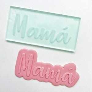 Sello y Cortante “Mamá” Mod. 3 S212