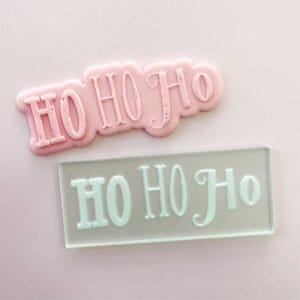 Sello y Cortante “HO HO HO” Mod. 1 S247