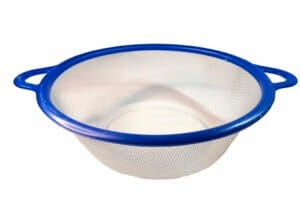 COLADOR COLA CALDO ARO PLASTICO 25cm (CS)
