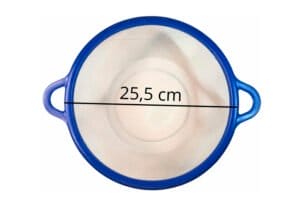 COLADOR COLA CALDO ARO PLASTICO 25cm (CS) - Imagen 3