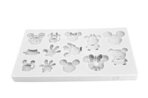 MOLDE SILICONA 13 FIGURAS MICKEY - Imagen 2