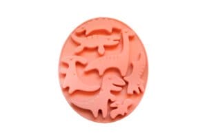 MOLDE SILICONA 7 DINOSAURIOS RUPESTRES (CS2)