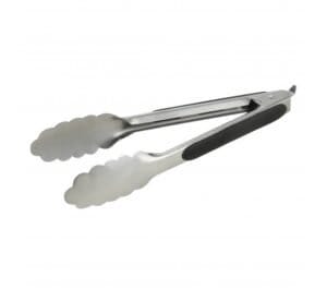 PINZA ACERO INOX CON GRIP Y TRABA 23 CM AXEN