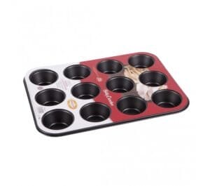 Betty Crocker® - Molde Muffing 12 Cup 35 X 26.5 X 3 - 0.4 Mm