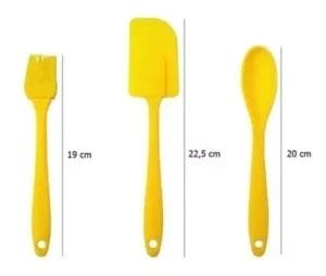 SET SILICONA ESPATULA, PINCEL Y CUCHARA - Imagen 3