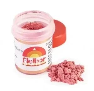 Colorante Fleibor Polvo Brillante x4g Oro Rosa