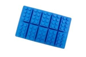 MOLDE SILICONA 10 BLOQUES LEGO