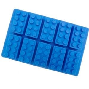 MOLDE SILICONA 10 BLOQUES LEGO