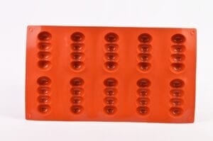 MOLDE SILICONA MARRON 10 BUBBLE BARRA - Imagen 3