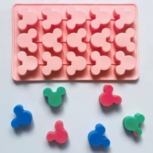 MOLDE SILICONA 15 FIGURAS MICKEY