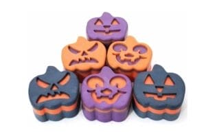 MOLDE SILICONA HALLOWEEN 6 FIGURAS CALABAZA - Imagen 3