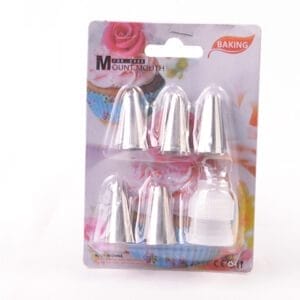 SET 5 PICOS ACERO + ADAPTADOR REPOSTERIA