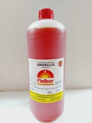 Colorante Comestible Liquido AMARILLO X 1L