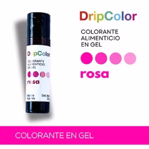 Colorantes en Gel DripColor Rosa