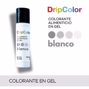 Colorantes en Gel DripColor Blanco