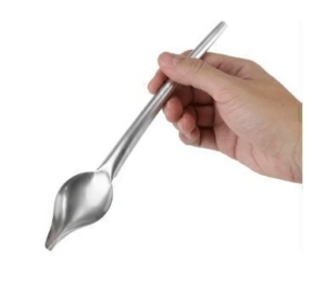 Cuchara para Chocolate de Acero Inoxidable