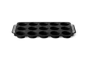 Molde de Silicona para Tarteleta x 15 con Cortante 30 x 19 x 2 cm SIL&HOME - Imagen 4